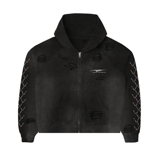 CLAW STONE HOODIE BLACK